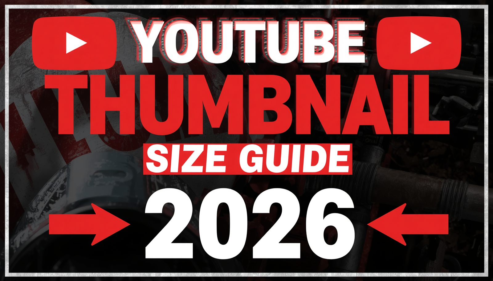 YouTube Thumbnail Size Guide 2026